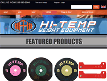 Tablet Screenshot of hitempweights.com